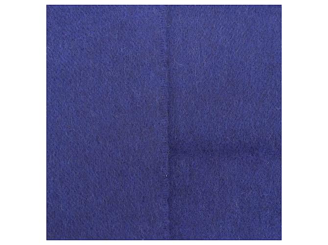 Sciarpa in cashmere IMPRIME HERMES ODYSEE Hermès Blu Blu navy - vista 5