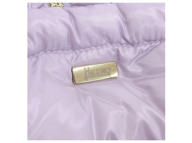Autre Marque Chaleco de nylon y plumón Herno SERENA Púrpura - vista 5