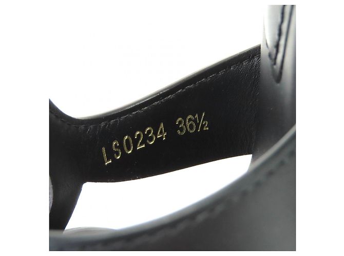 Sandali Espadrilles con Zeppa Louis Vuitton Nero - vista 12