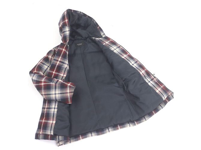 Chaqueta de Plumón Burberry Black Label Roja Azul - vista 3