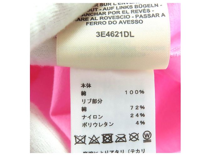 T-shirt a maniche corte Hermès Cartouche36 Rosa - vista 7