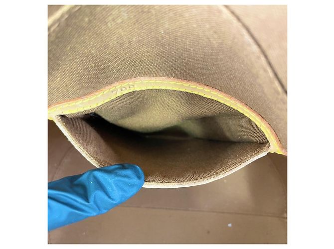 Louis Vuitton Ellipse MM Handtasche Braun - Ansicht 13