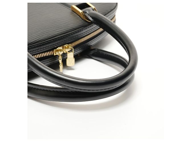 Borsa Louis Vuitton Epi Jasmine in nero - vista 12