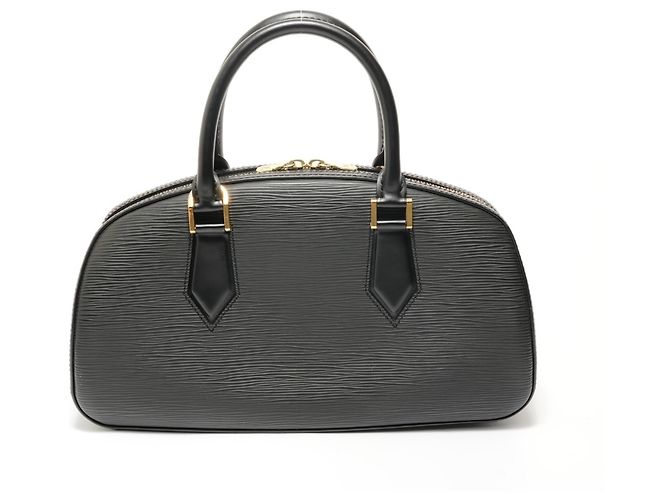 Borsa Louis Vuitton Epi Jasmine in nero - vista 2