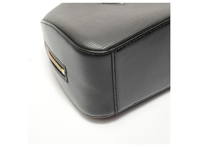 Borsa Louis Vuitton Epi Jasmine in nero - vista 5