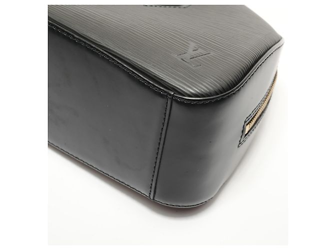 Borsa Louis Vuitton Epi Jasmine in nero - vista 6