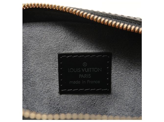 Borsa Louis Vuitton Epi Jasmine in nero - vista 9