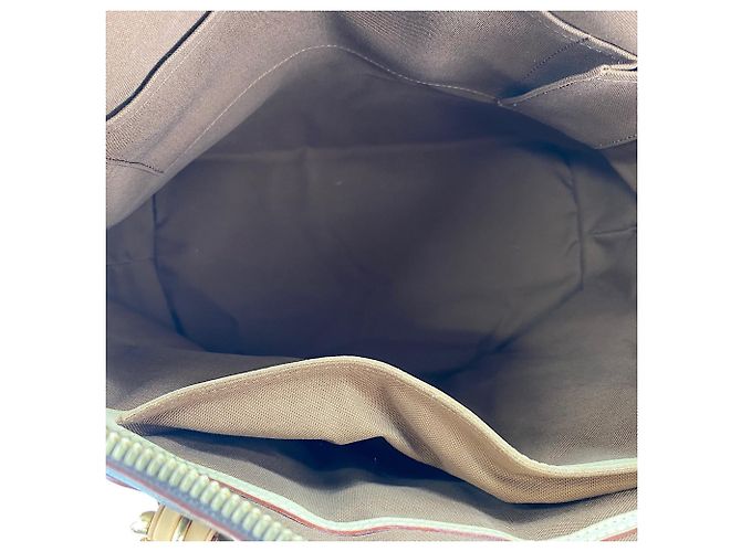 Borsa a tracolla Louis Vuitton Palermo GM Marrone - vista 13