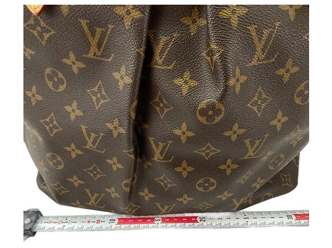 Borsa a tracolla Louis Vuitton Palermo GM Marrone - vista 4