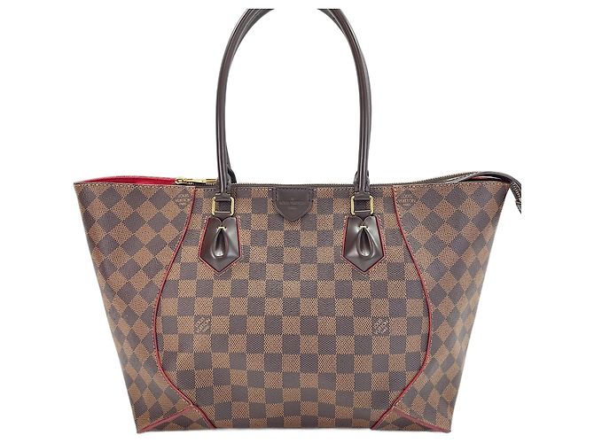 Bolso Louis Vuitton Damier Caissa Tote MM Castaño - vista 2