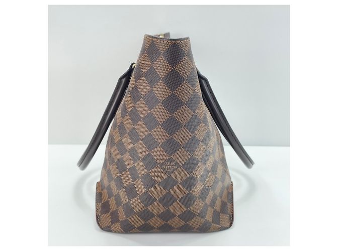 Bolso Louis Vuitton Damier Caissa Tote MM Castaño - vista 4