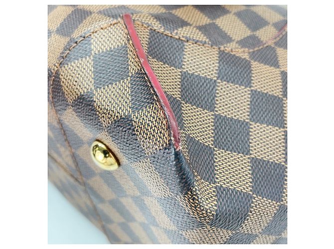 Bolso Louis Vuitton Damier Caissa Tote MM Castaño - vista 7