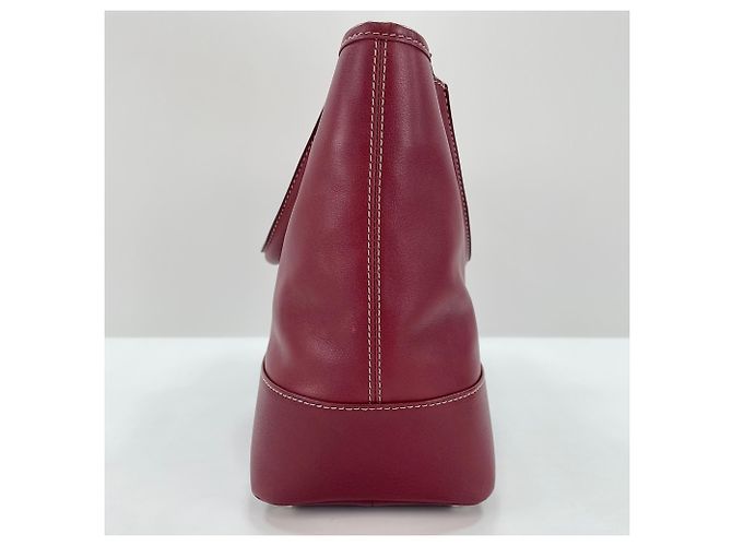 Borsa Loewe Amazona 28 Anagram in rosso - vista 5