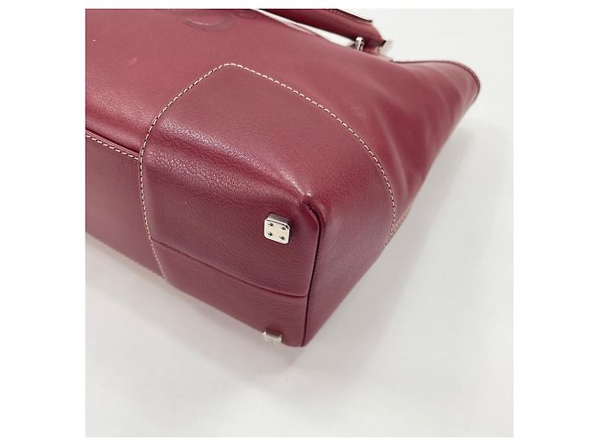 Borsa Loewe Amazona 28 Anagram in rosso - vista 9