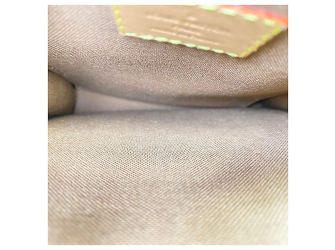 Borsa a Spalla Louis Vuitton Petite Sac Plamini Marrone - vista 11