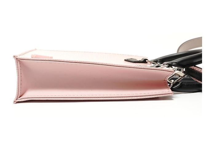 Borsa a Spalla Louis Vuitton Petite Sac Plat Epi M69575 Rosa - vista 4