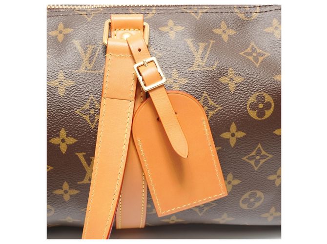 Borsa a tracolla Louis Vuitton Needle Bag Monogram marrone - vista 13