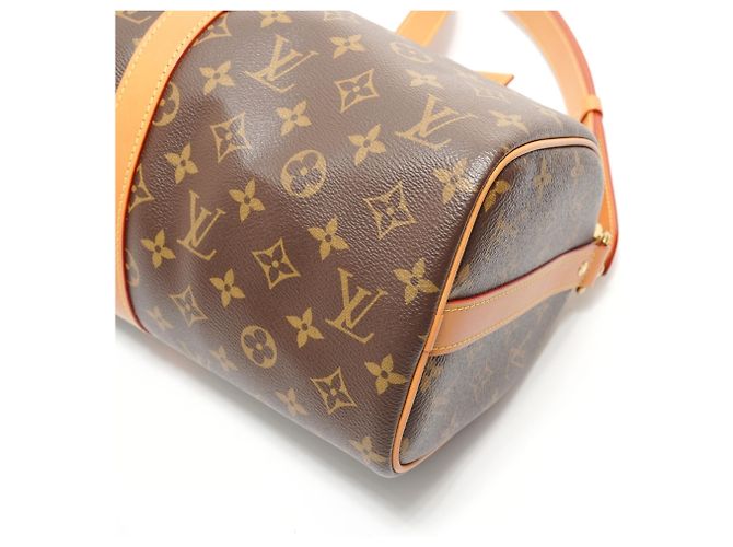 Borsa a tracolla Louis Vuitton Needle Bag Monogram marrone - vista 6