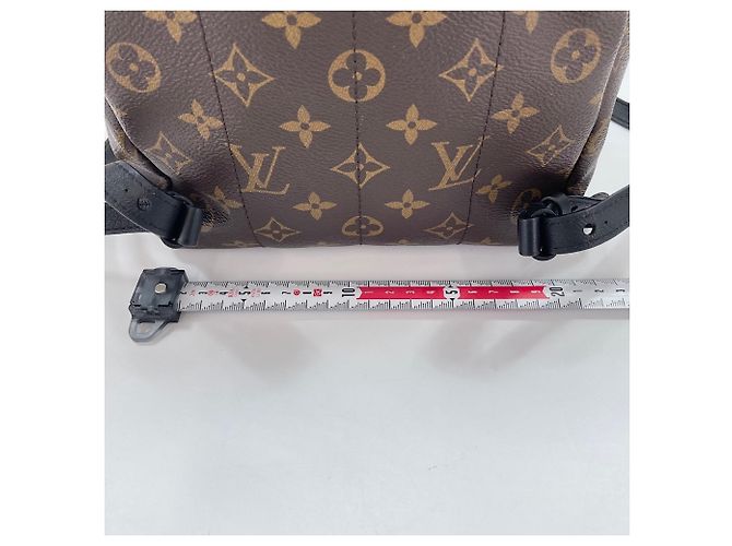 Zaino Louis Vuitton Palm Springs PM Marrone - vista 4