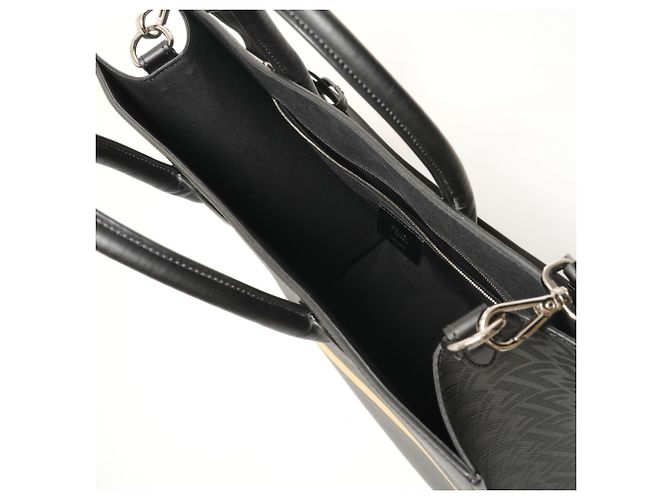 Borsa Fendi Vertical 2-way Zucca Nero - vista 11