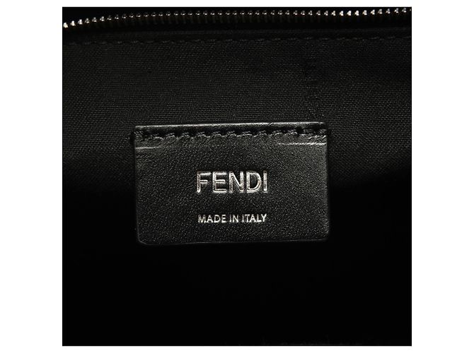 Borsa Fendi Vertical 2-way Zucca Nero - vista 9