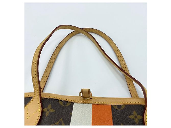Borsa Tote Louis Vuitton Neverfull GM Marrone - vista 11