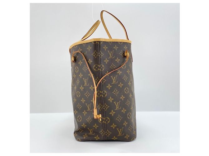 Borsa Tote Louis Vuitton Neverfull GM Marrone - vista 6
