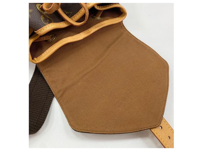 Zaino Montsouris GM Louis Vuitton Marrone - vista 10