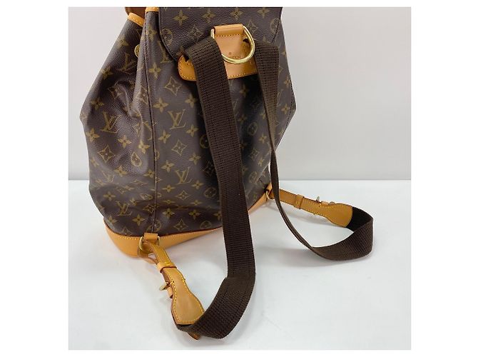 Zaino Montsouris GM Louis Vuitton Marrone - vista 11