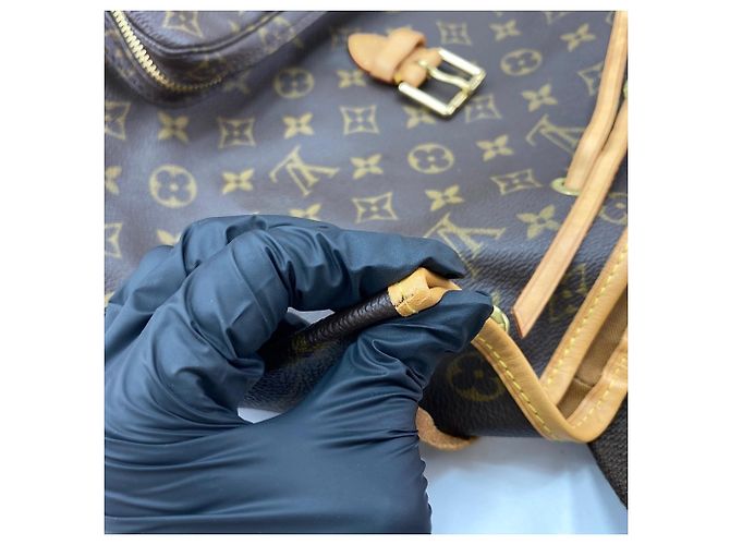 Zaino Montsouris GM Louis Vuitton Marrone - vista 14
