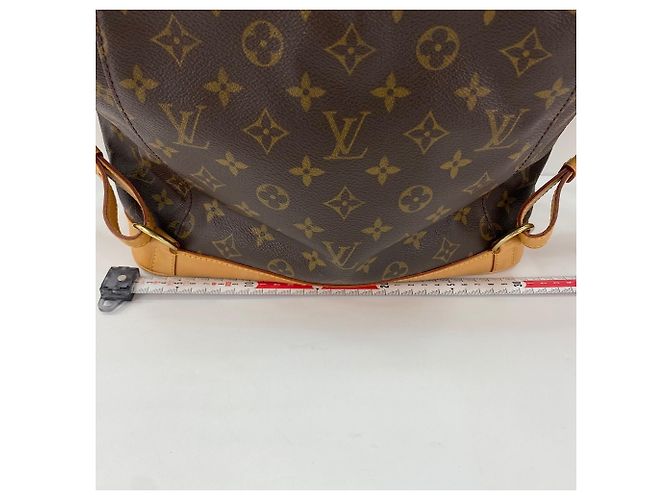 Zaino Montsouris GM Louis Vuitton Marrone - vista 4