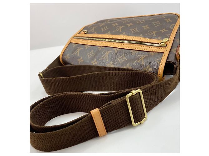 Borsa a Spalla Louis Vuitton Messenger Bosphore PM Marrone - vista 10