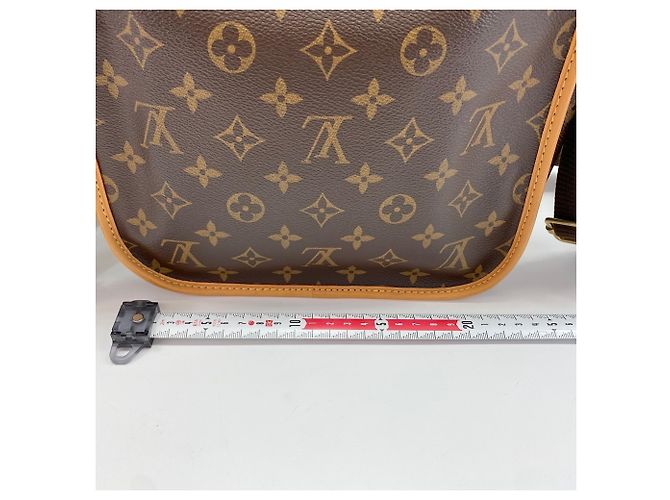Borsa a Spalla Louis Vuitton Messenger Bosphore PM Marrone - vista 4