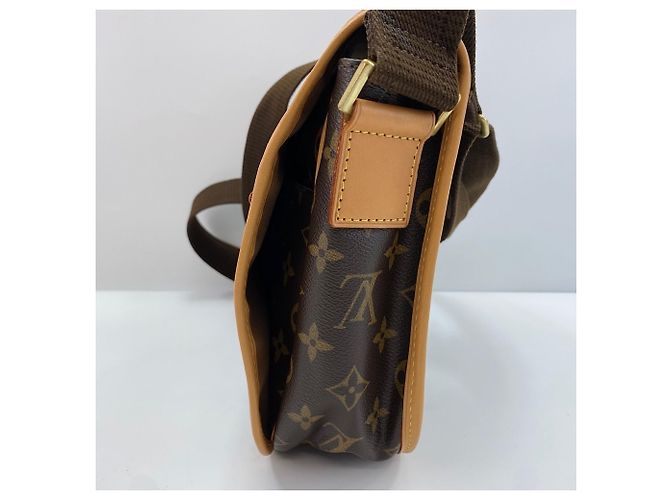 Borsa a Spalla Louis Vuitton Messenger Bosphore PM Marrone - vista 5