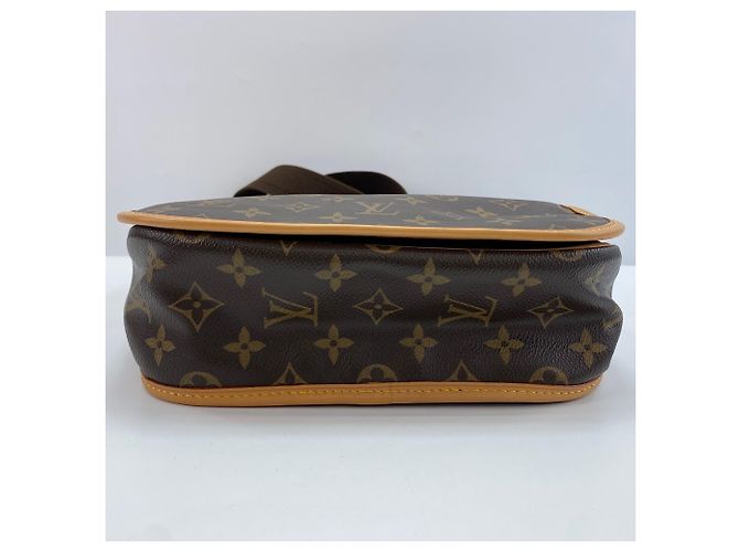 Borsa a Spalla Louis Vuitton Messenger Bosphore PM Marrone - vista 7