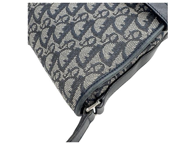 Borsa a Spalla Christian Dior Trotter Blu - vista 11