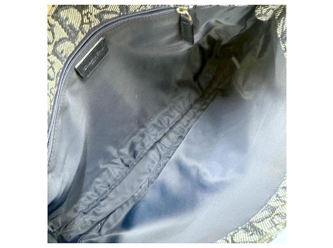 Borsa a Spalla Christian Dior Trotter Blu - vista 14