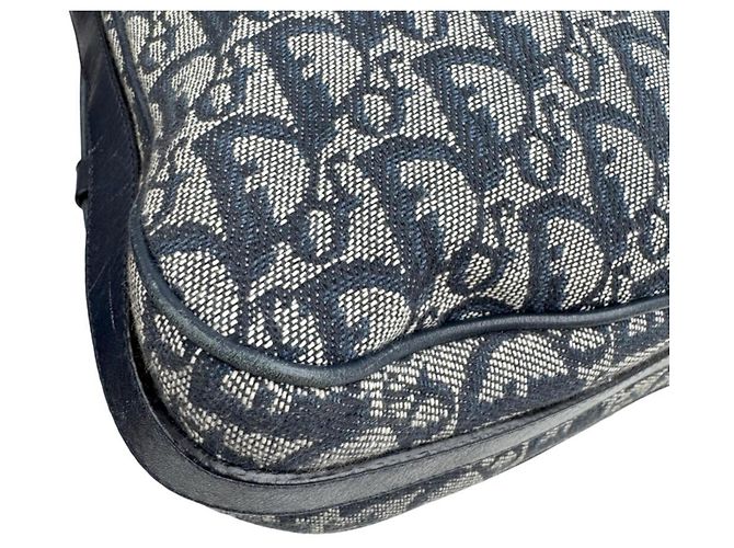 Borsa a Spalla Christian Dior Trotter Blu - vista 8
