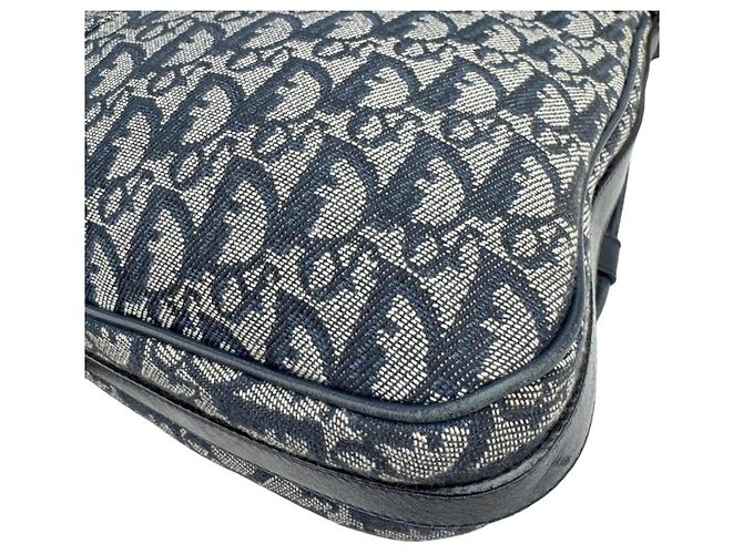 Borsa a Spalla Christian Dior Trotter Blu - vista 9