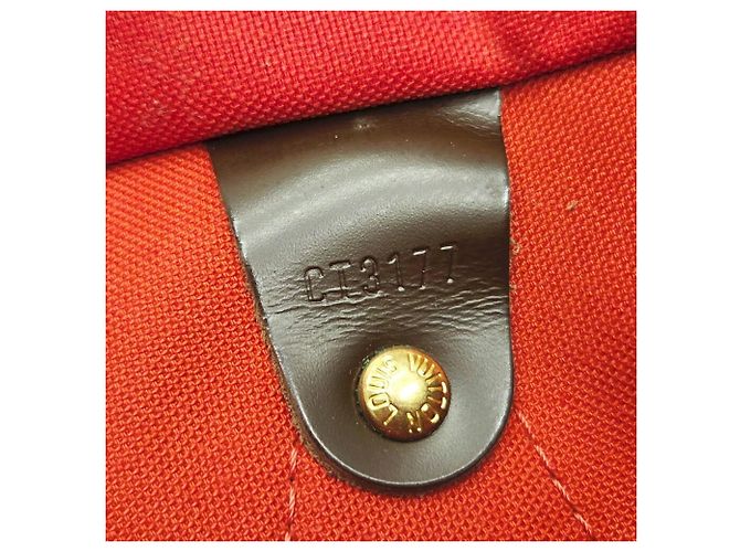 Borsa Louis Vuitton Speedy Bandoulière 30 Marrone - vista 11