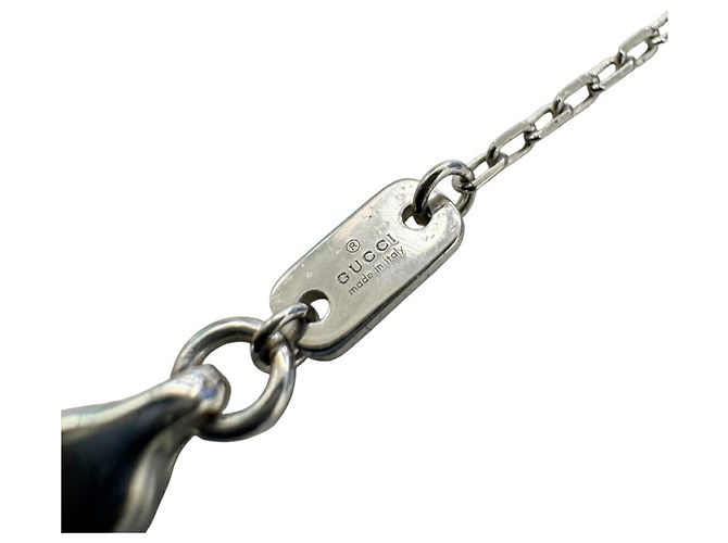 Collana GUCCI Interlocking in oro bianco 18K D'oro - vista 4