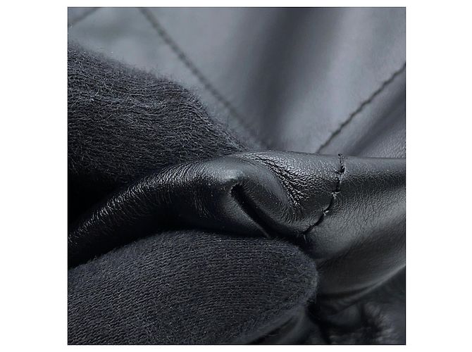 Borsa Chanel nera in pelle di vitello lucida Nero - vista 6