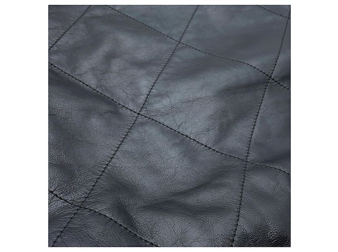 Borsa Chanel nera in pelle di vitello lucida Nero - vista 7
