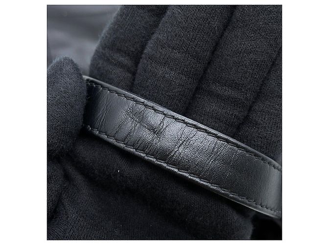 Borsa Chanel nera in pelle di vitello lucida Nero - vista 9