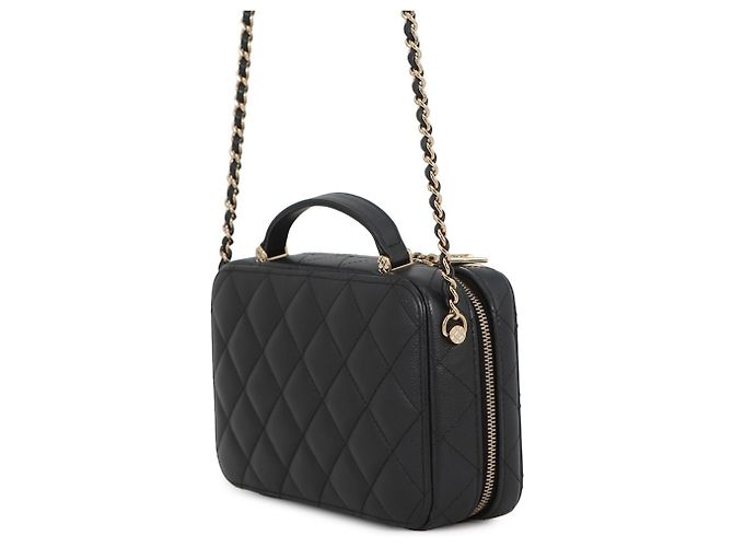 Timeless Borsa a Spalla Chanel Matelassé Chain Nero - vista 2