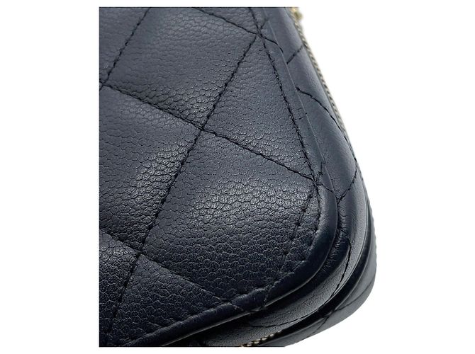 Timeless Borsa a Spalla Chanel Matelassé Chain Nero - vista 6