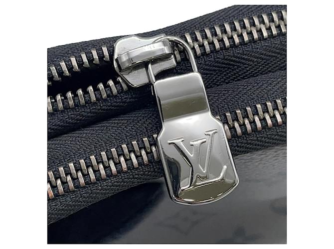 Borsa a Spalla Louis Vuitton Monogram Eclipse Nero - vista 15