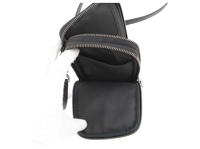 Borsa a Spalla Louis Vuitton Monogram Eclipse Nero - vista 7
