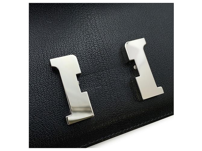 Hermès Hermes Constance 3 Mini Schultertasche Schwarz - Ansicht 10
