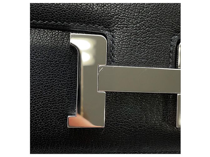 Hermès Hermes Constance 3 Mini Schultertasche Schwarz - Ansicht 14